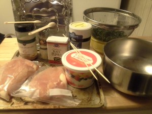 Prep work is faster if you gather all of your utensils and ingredients before you start. This is what's called "mise en place" in the culinary world.