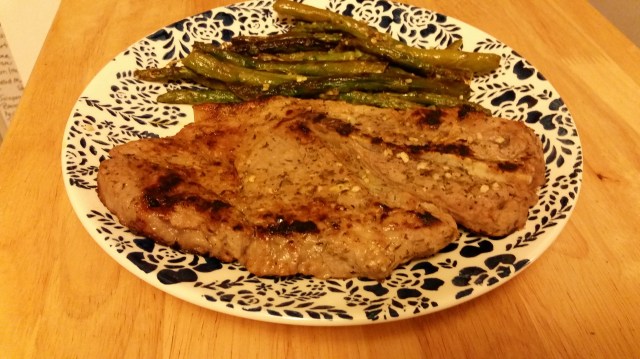 #LowCarbRecipe: Lemon & Oregano Marinated Pork Chop