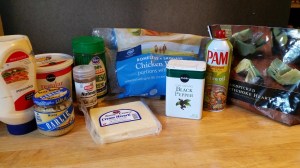 Creamy Chicken and Artichoke Casserole Ingredients