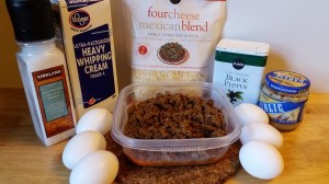 Low-Carb Taco Pie Ingredients | LowCarbKaye.com